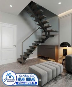 Cầu thang xương cá MS18