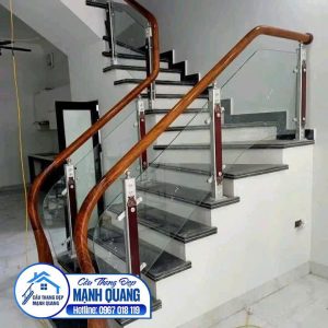 Cầu thang kính MS57
